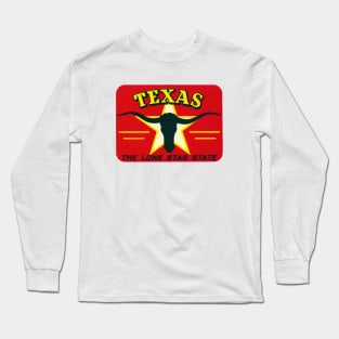 Texas, the Lone Star State Long Sleeve T-Shirt